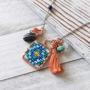 Artisan Jewelry Collection - Viz Necklace